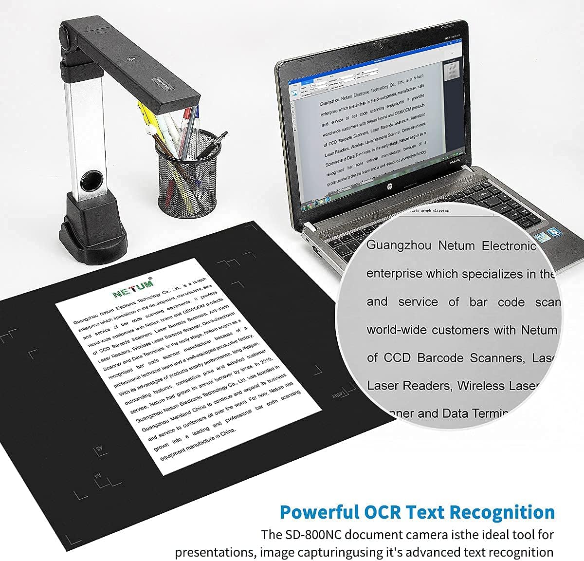 A4 Foldable Document Scanner N93750