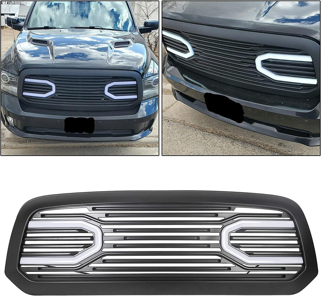 Chrome Front Big Horn Grille Replacement Shell I412751