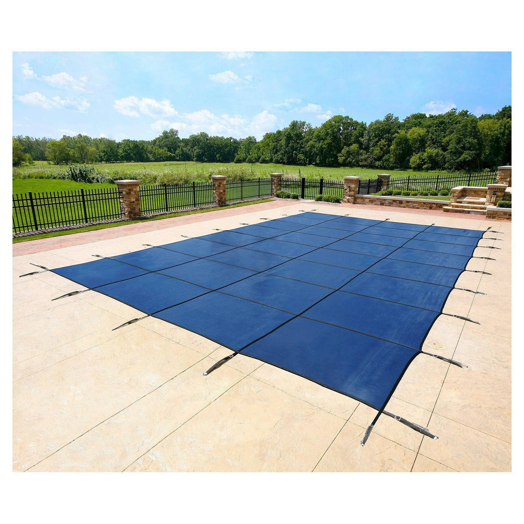 Blue Mesh Safety Pool Cover J350