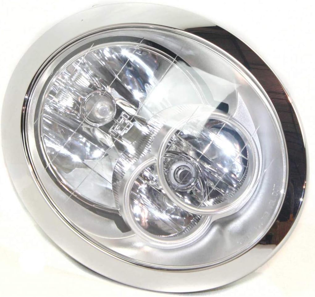 Passenger Side Headlight Assembly with Bulbs U460