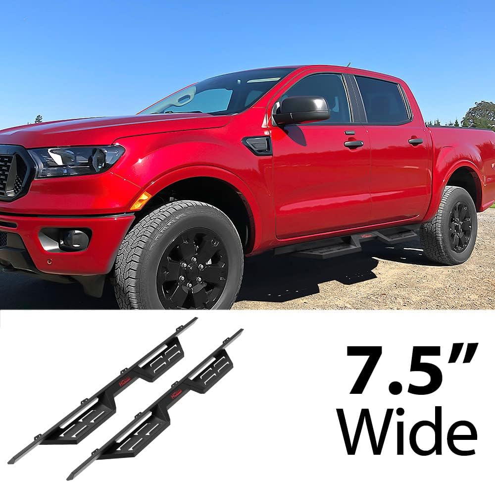 Steel Construction Drop Down Style Running Boards N420