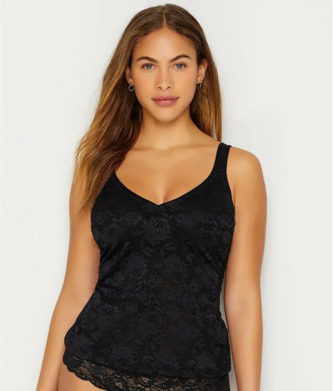 Black Curvy Camisole W60640
