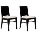 Black Side Chair (Set of 2) M620