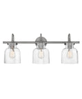 Antique Nickel 3 Light Bath L91152