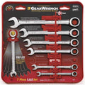 7-Piece Ratcheting Combination Wrench Set N71972