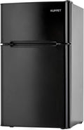 Black Double Door Mini Refrigerator 3.2 Cu.Ft C402