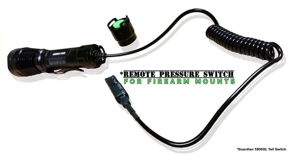 Rechargeable Tactical LED Flashlight with Remote Pressure Switch C73657