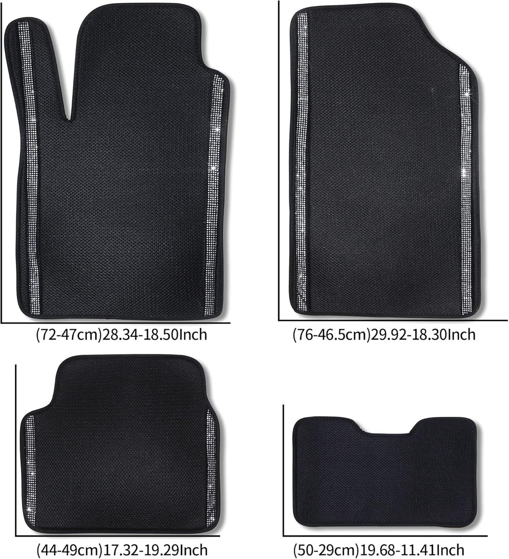 Black Custom Fit Car Floor Mat D2856
