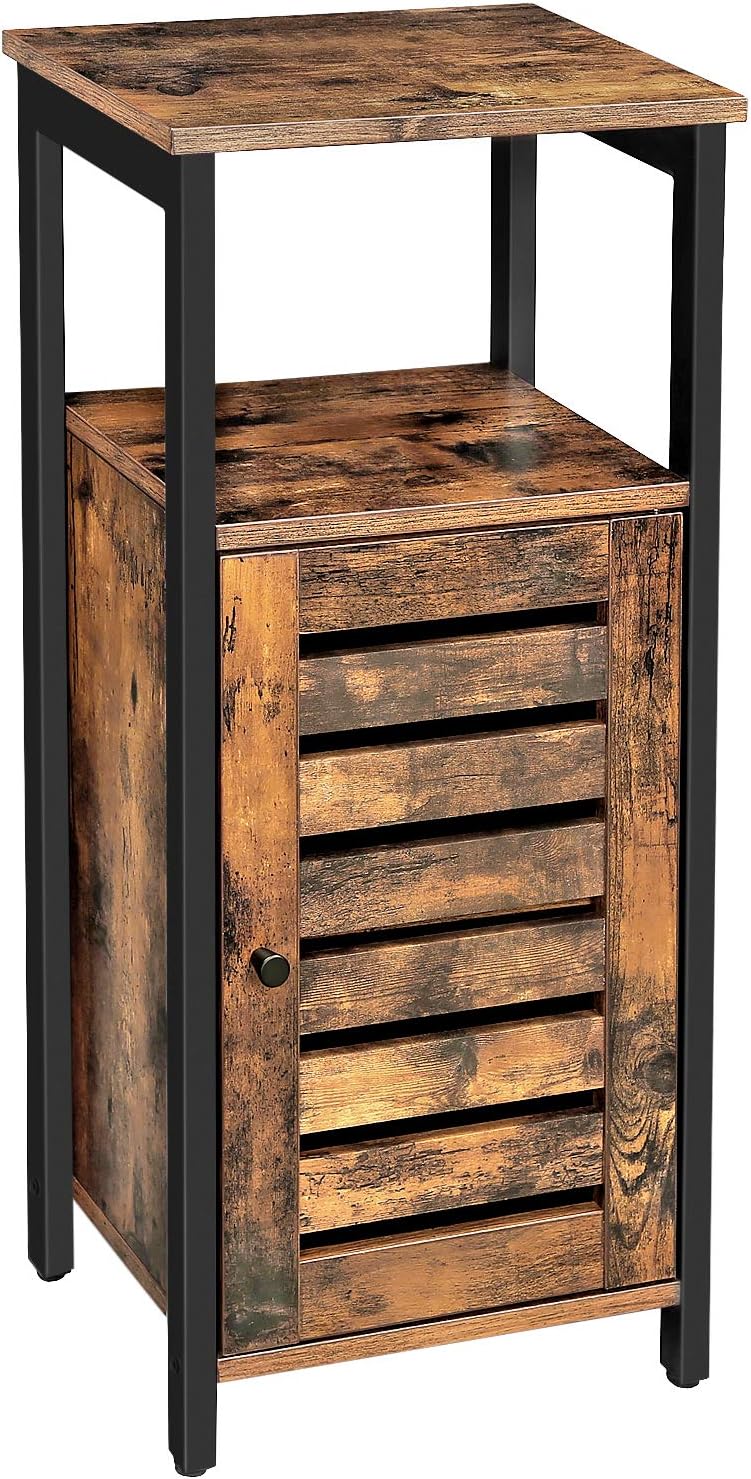 Rustic Brown Storage Cabinet D40703