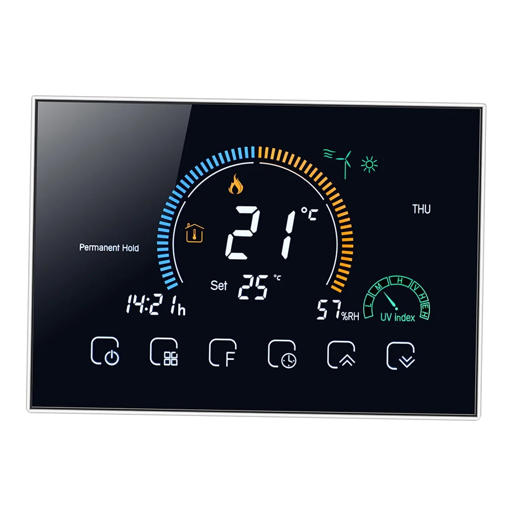 Smart Programmable Thermoregulator with LCD Humidity Display C51937