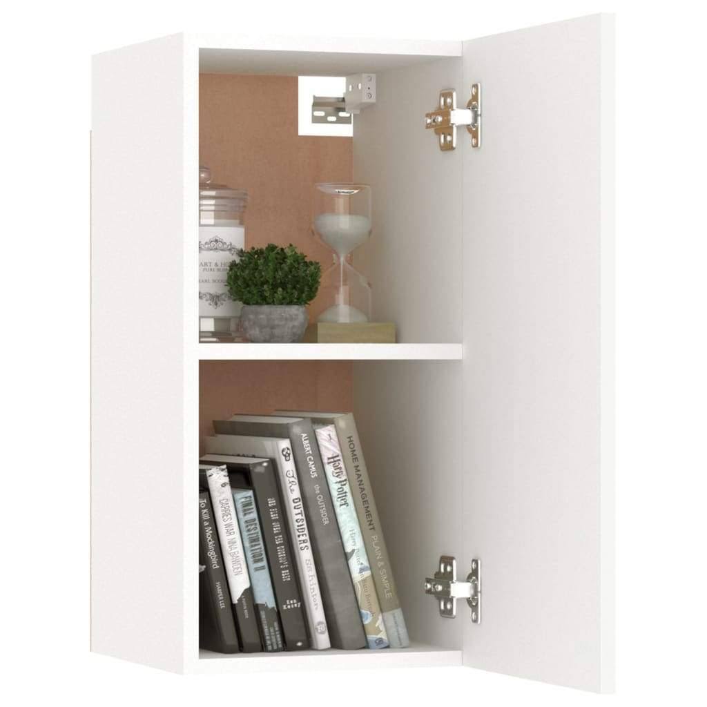 White Chipboard TV Cabinet C3372