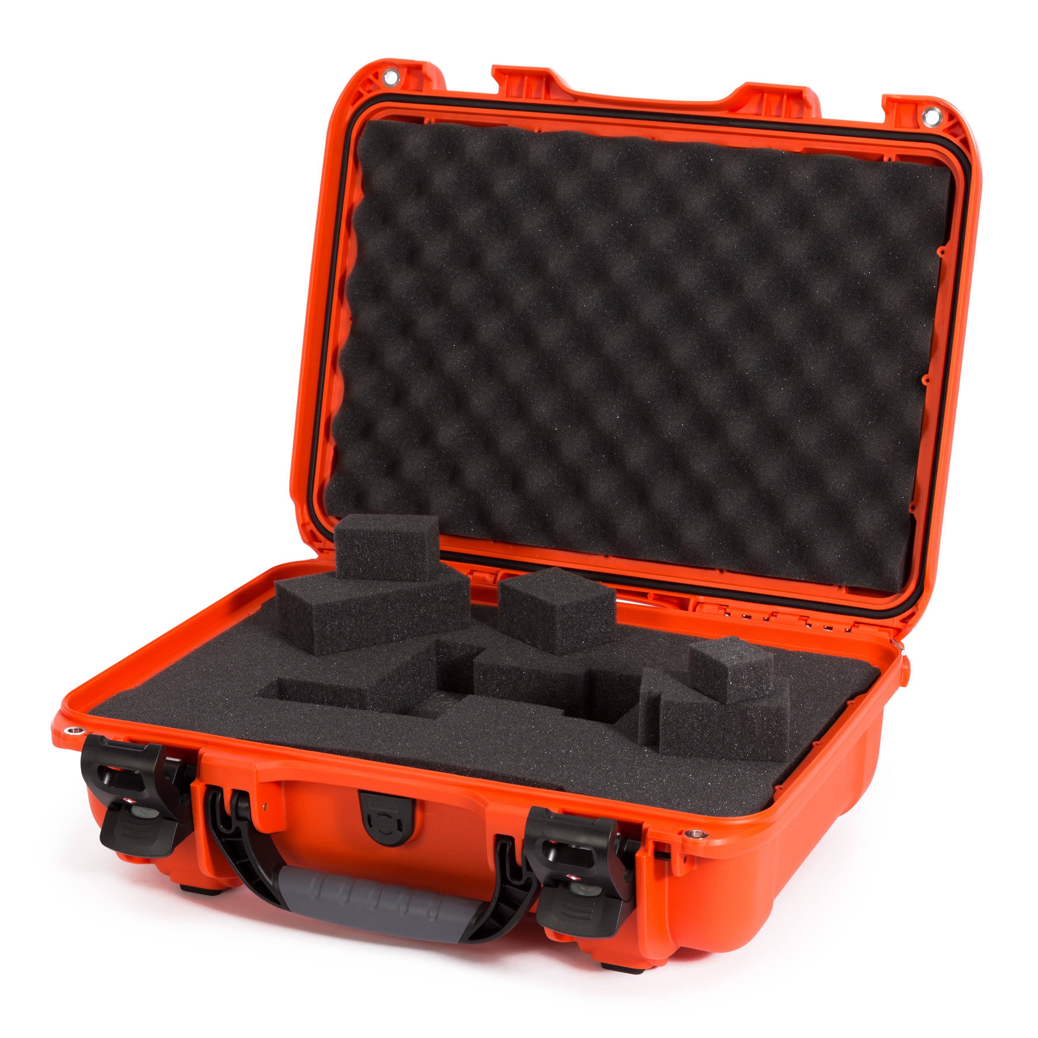 Orange Waterproof Hard Case with Foam Insert T512517