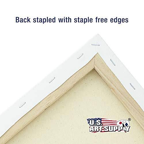 20-Pack 16 x 20 inch Acid Free Stretched Canvas Y39629