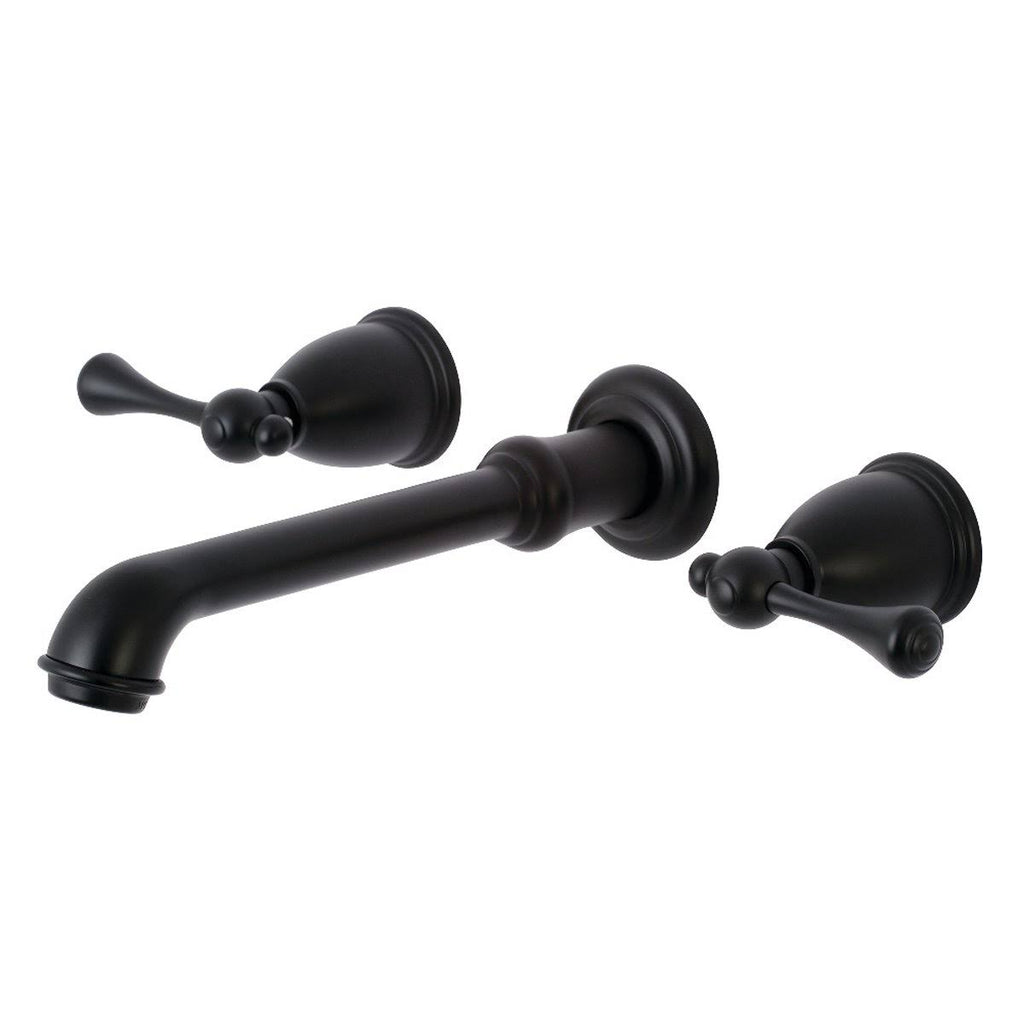 Polished Brass Center Wall Mount Bathroom Faucet P329