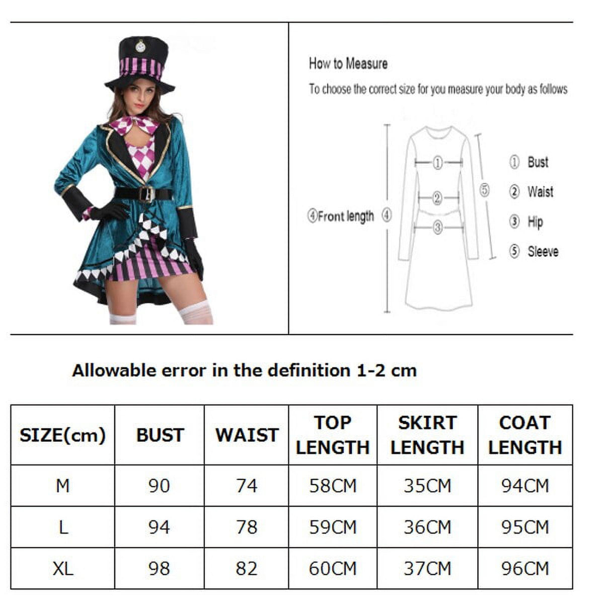 Mad Hatter Costume Hat S777709