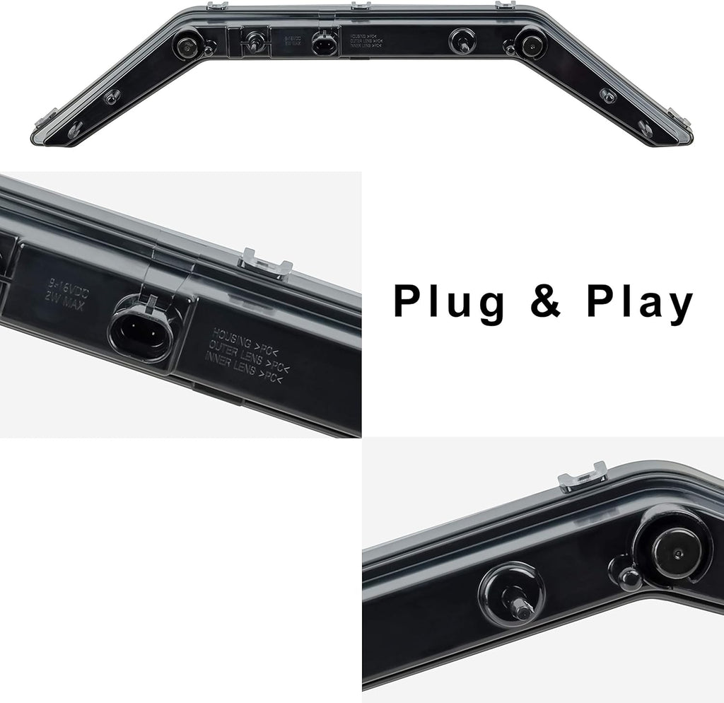 UTV Front Accent Light LED Center Grill Light Pack of 2 L612