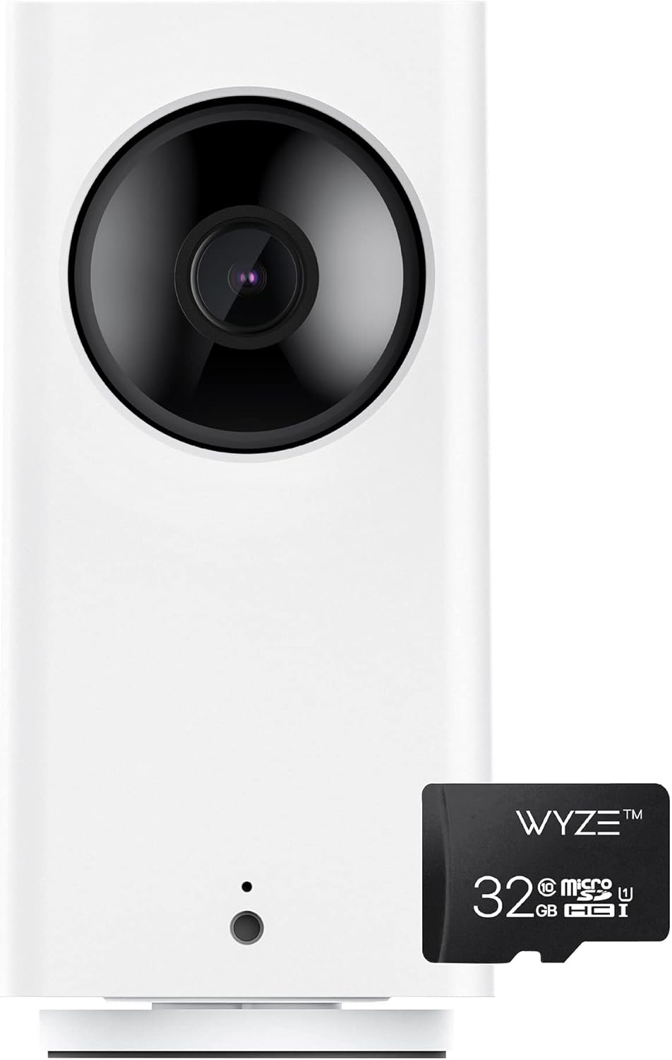 White 1080p Pan/Tilt/Zoom Wi-Fi Indoor Camera with Color Night Vision V753583