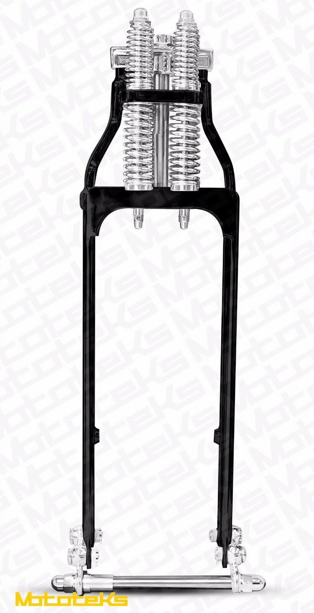 BLACK SPRINGER FRONT END 22" STOCK LENGTH W44522