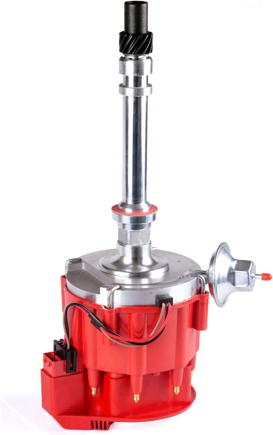 High Performance Racing HEI Distributor Compatible with Chevy GM SBC BBC Small Block Big Block V8 65k Coil 7500RPM Pack of 2 N2687