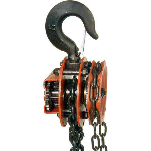 Manual Chain Hoist 20 Foot Lift 2,000 Pound Capacity M43649