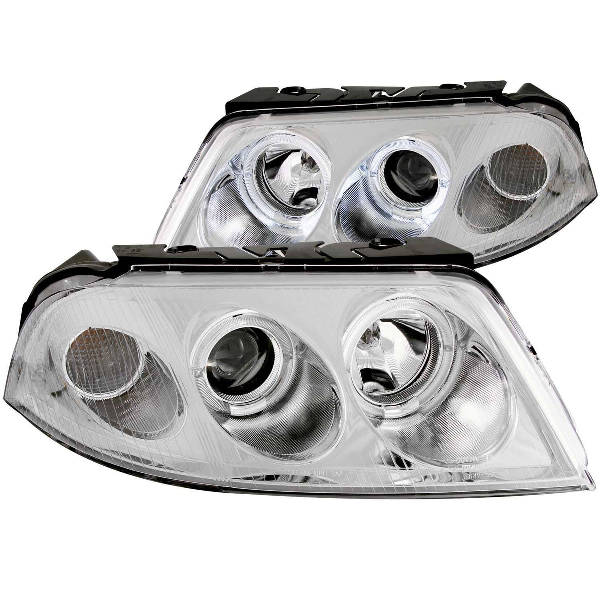 Chrome Halo Headlight with Projector N52298