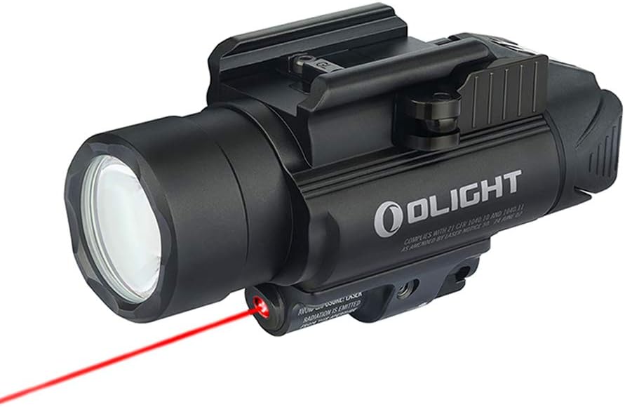 1120 Lumens LED Rail-Mounted Weaponlight with Red Light and White LED R15166