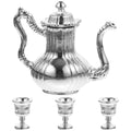 Metal Mini Tea Kettle Dollhouse Accessories Simulation Teapot Play Toy A650903
