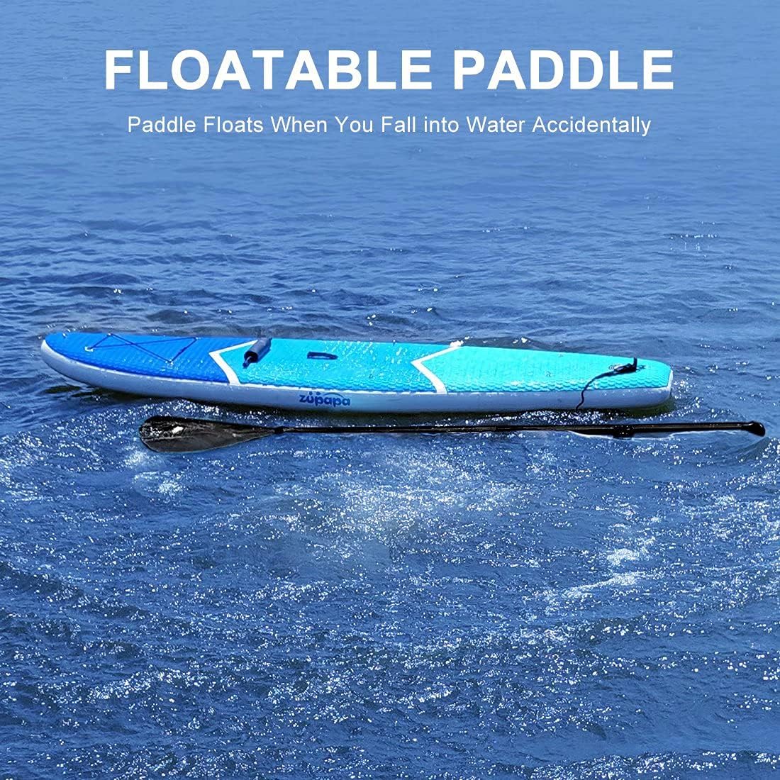 Inflatable Paddle Board 10FT Stand Up Paddleboard with Kayak Seat Non-Slip Deck S341600