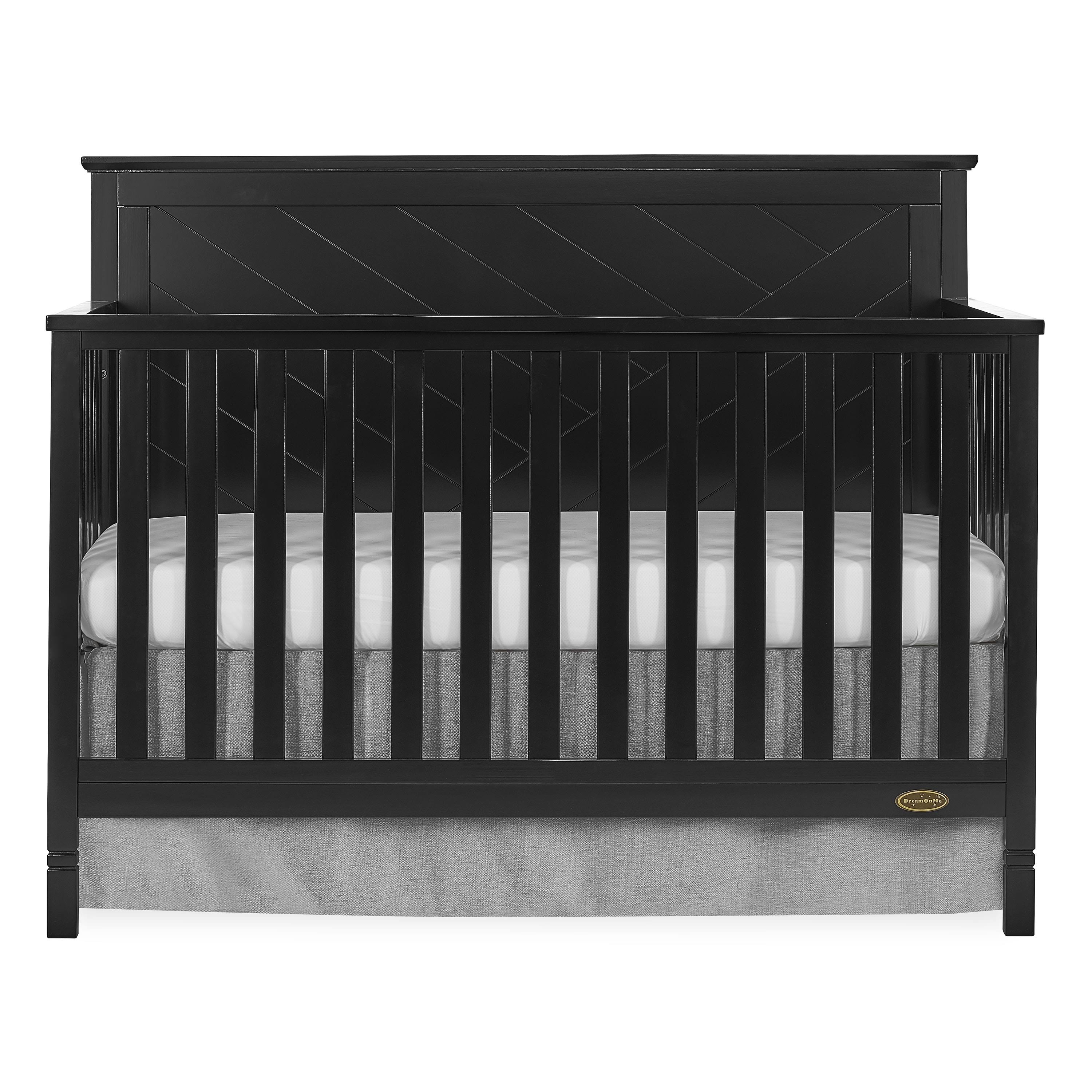 5 in 1 Convertible Crib Black P98400