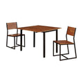 3-Piece Wood Table Set in Natural Tone O7058
