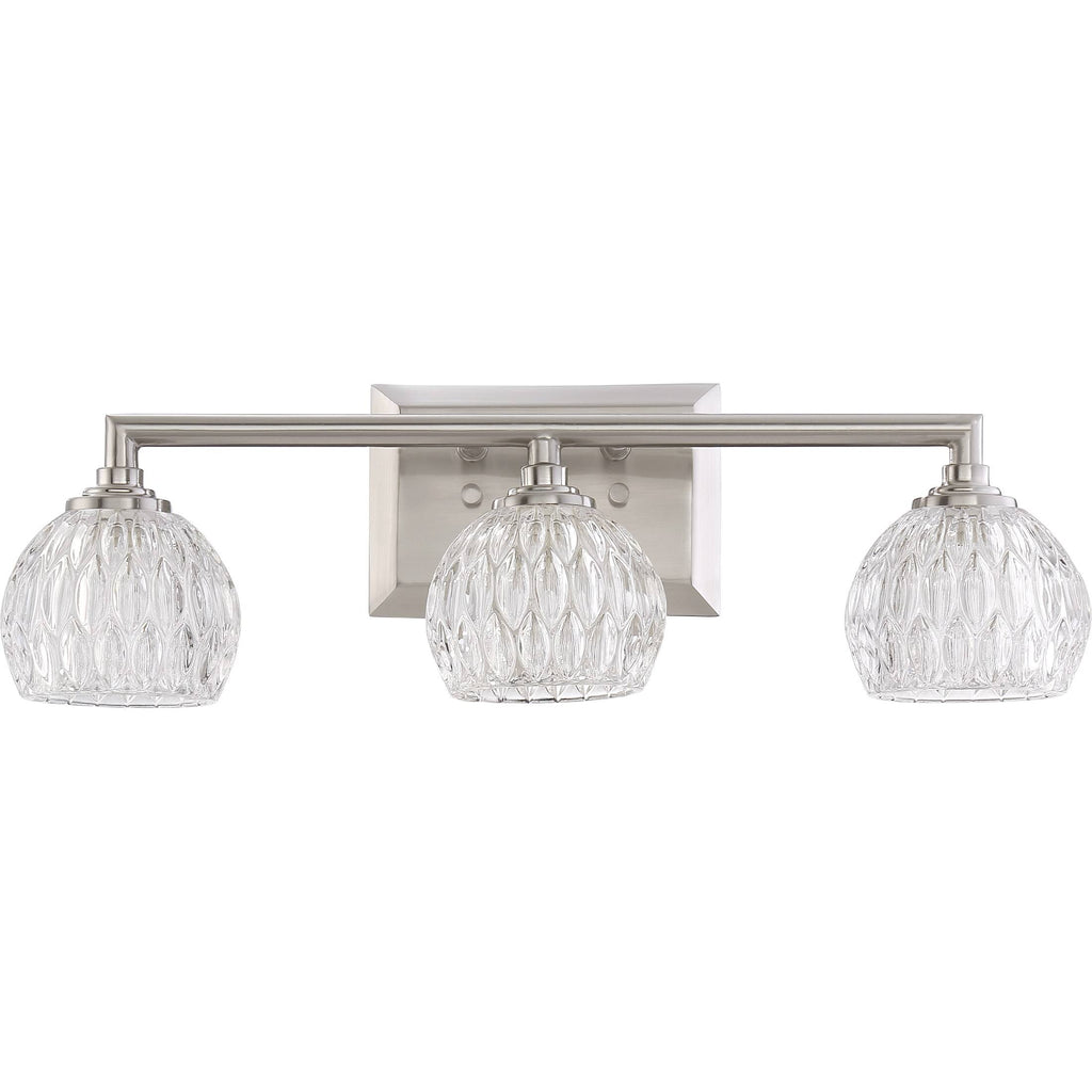 Brushed Nickel Bath Light Q869