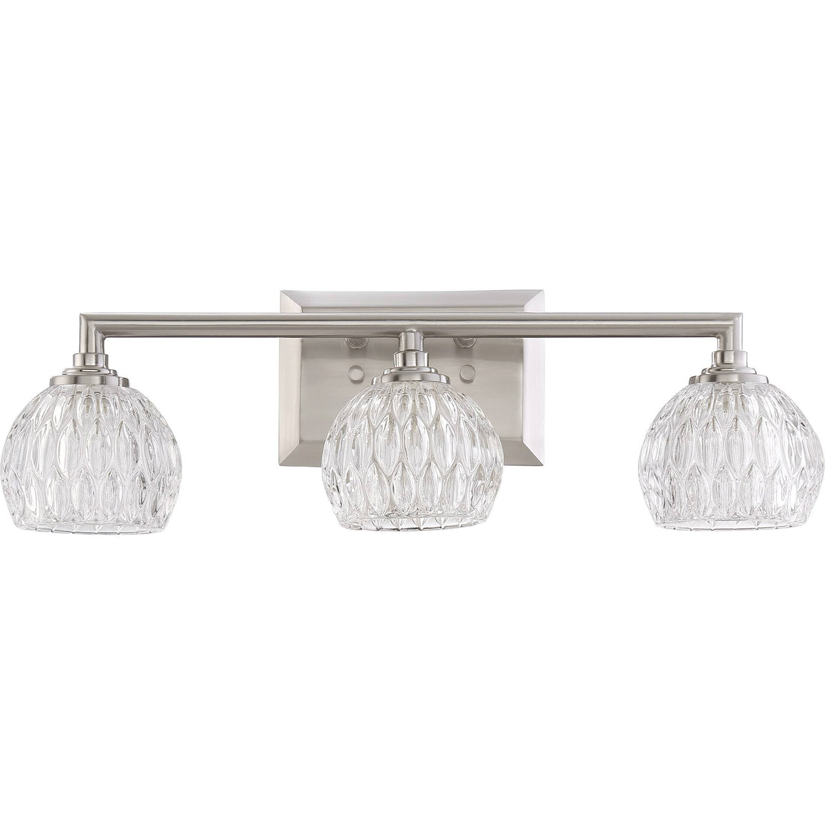 Brushed Nickel Bath Light Q869