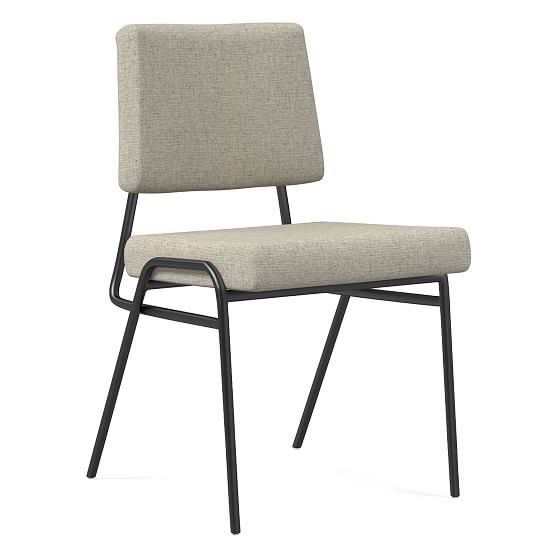 Taupe Antique Bronze Wire Frame Dining Chair V138075