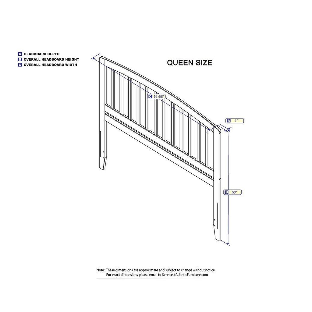 Caramel Twin Headboard S8005