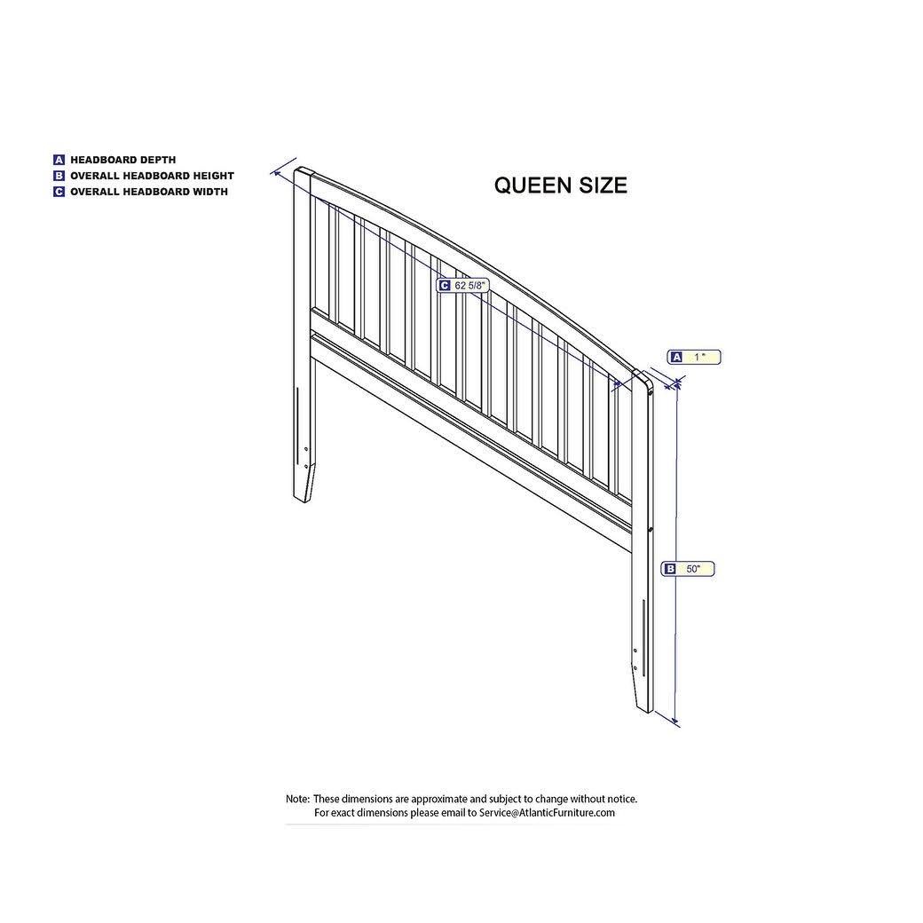 Caramel Twin Headboard S8005