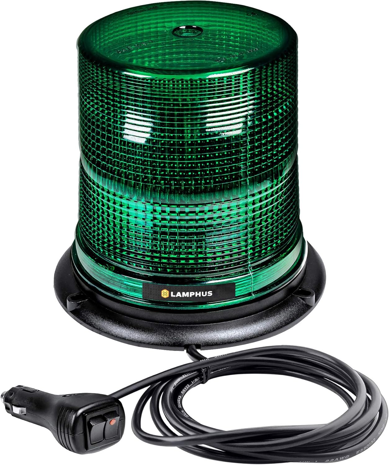 5" 12W White LED Strobe Warning Beacon Light, Pack of 2 B1141