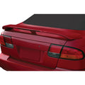 Unpainted Gray Primer Fiberglass Rear Trunk Lid Spoiler with 3rd Brake Light R986