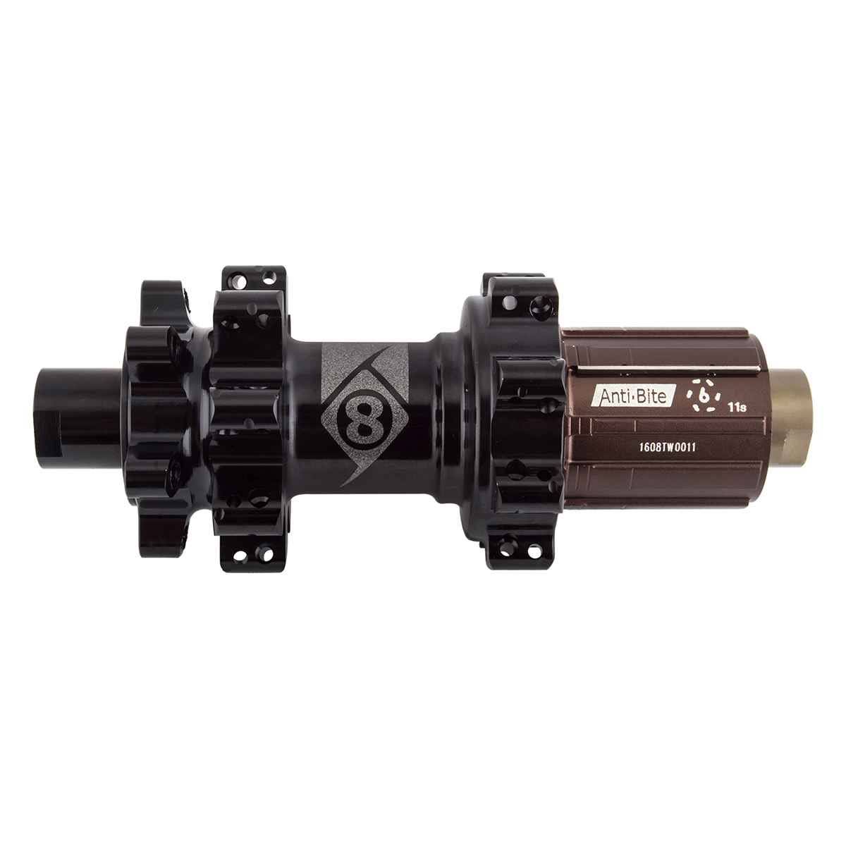 Black Stra Rear Hub Q6096