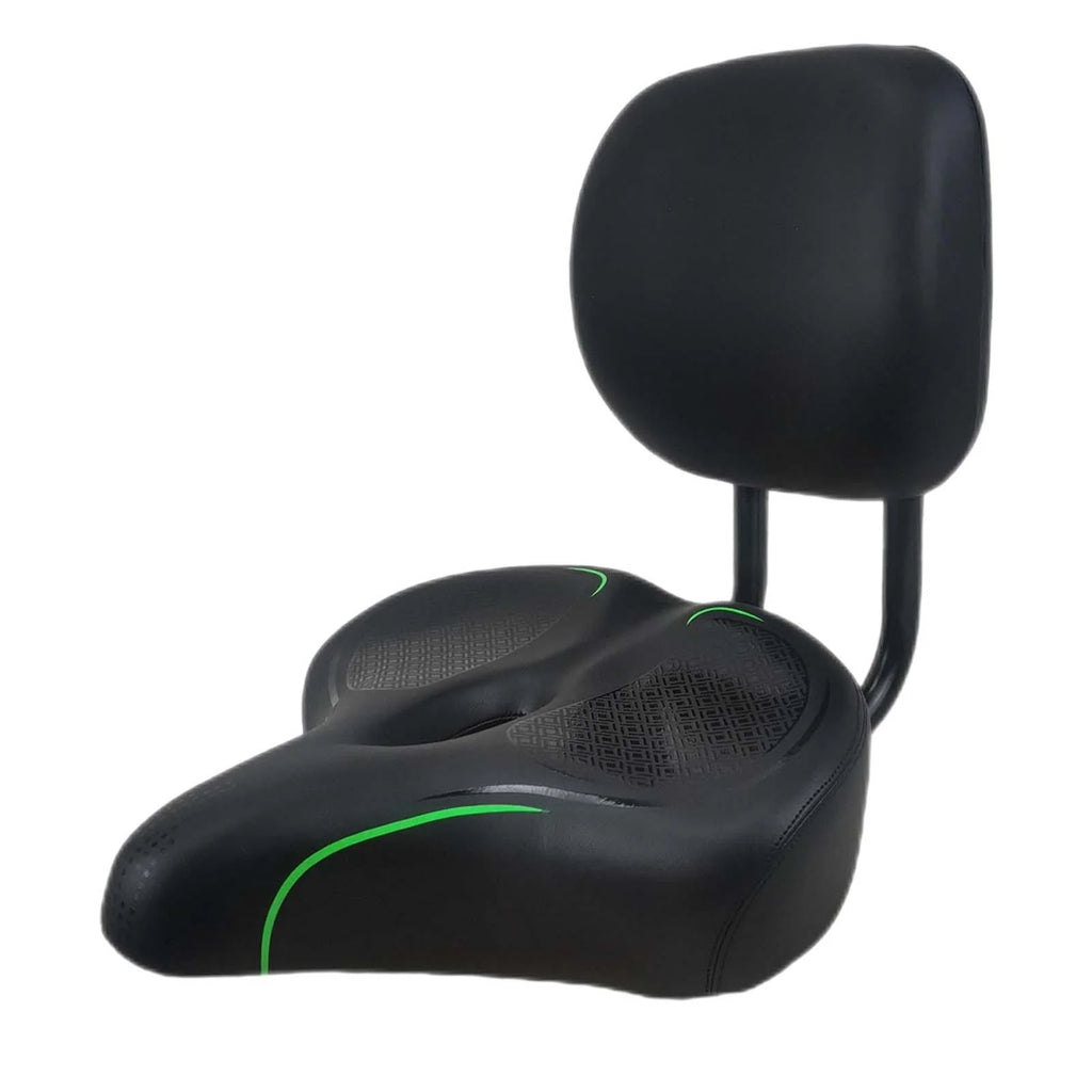 Green Bicycling Bike Seat with Backrest F61341