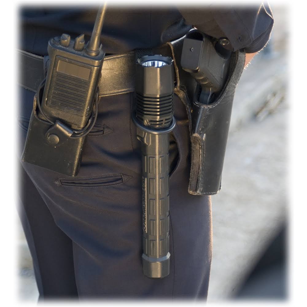 Black Tactical LED Flashlight G2672