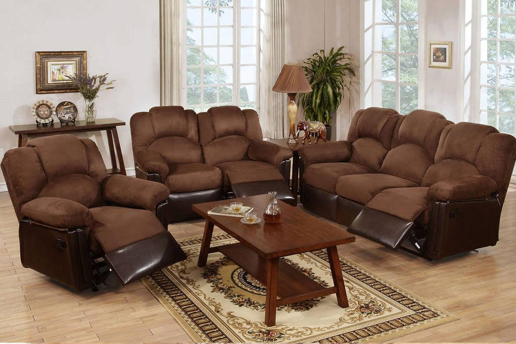 Chocolate Glider Recliner G937129