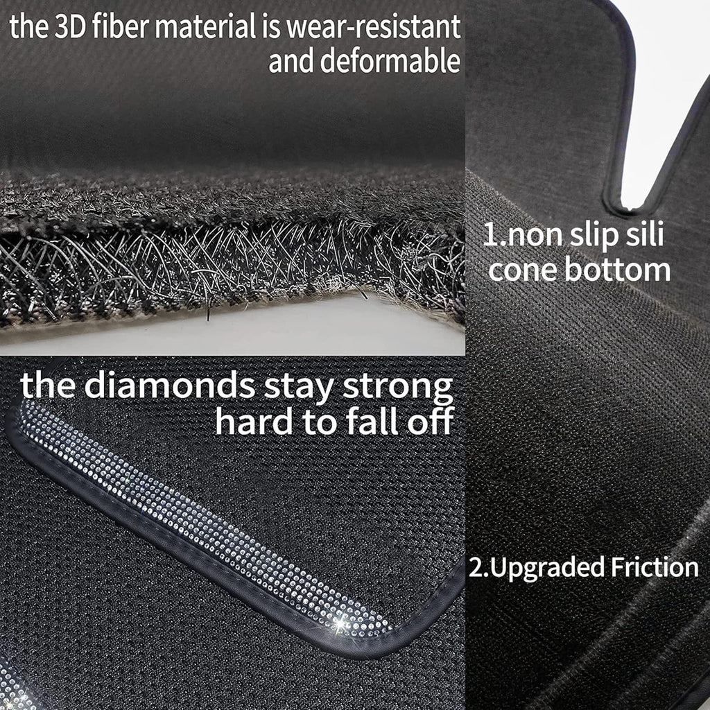 Black Custom Fit Car Floor Mat D2856