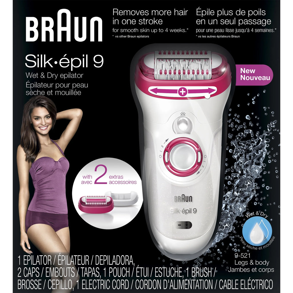 Wet & Dry Cordless Epilator D702
