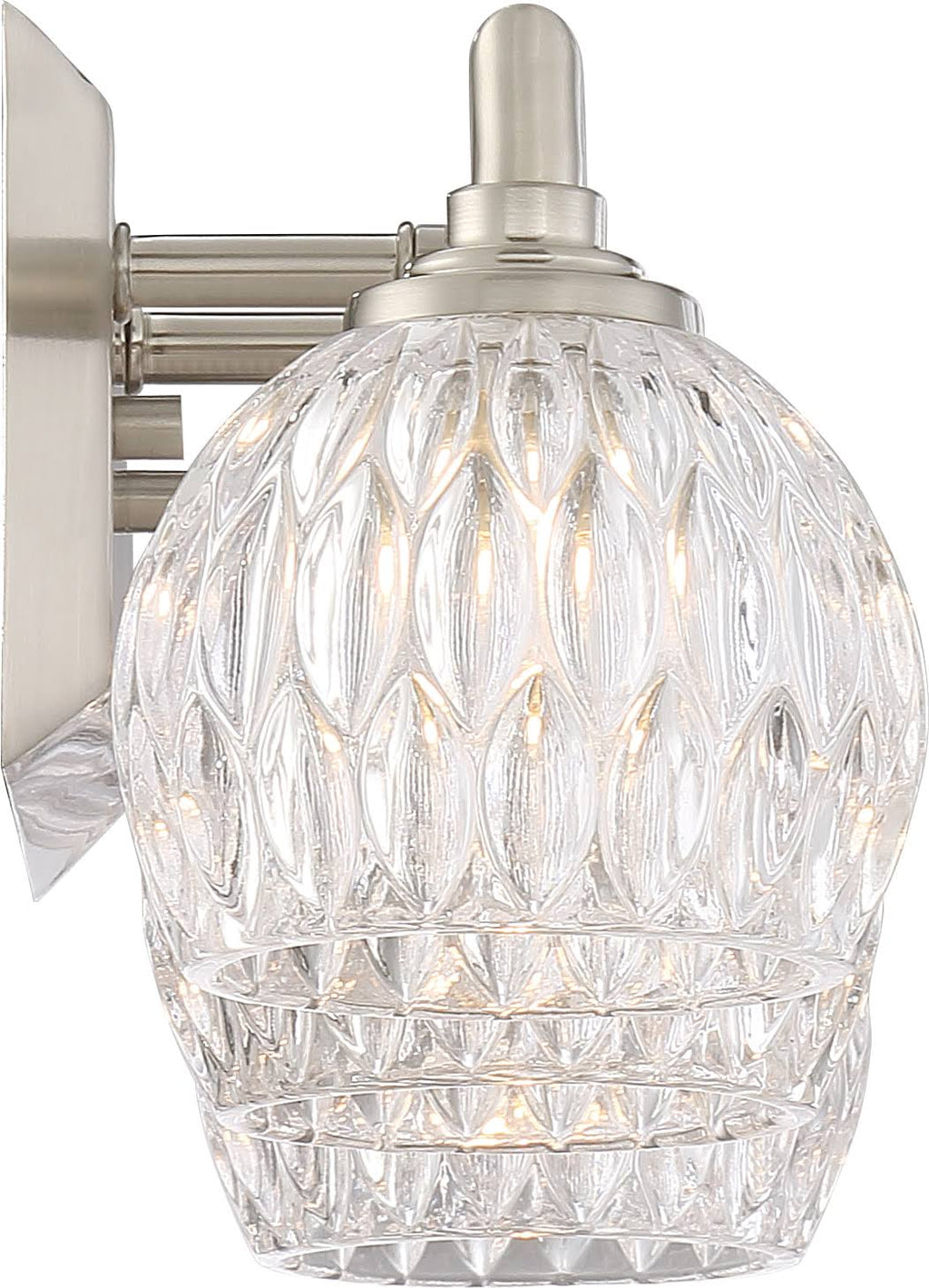 Brushed Nickel Bath Light Q869