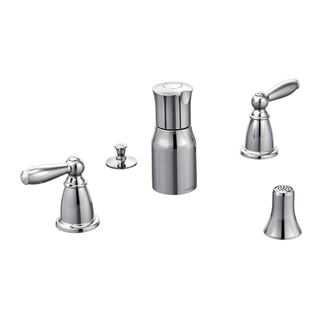 Chrome Two-Handle Bidet Faucet F6296