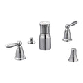Chrome Two-Handle Bidet Faucet F6296