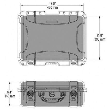 Orange Padded Divider Case G544