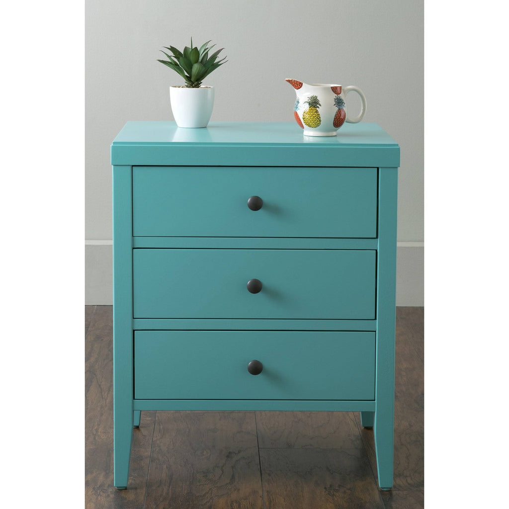 Acacia Wood Accent Table Grey E44009