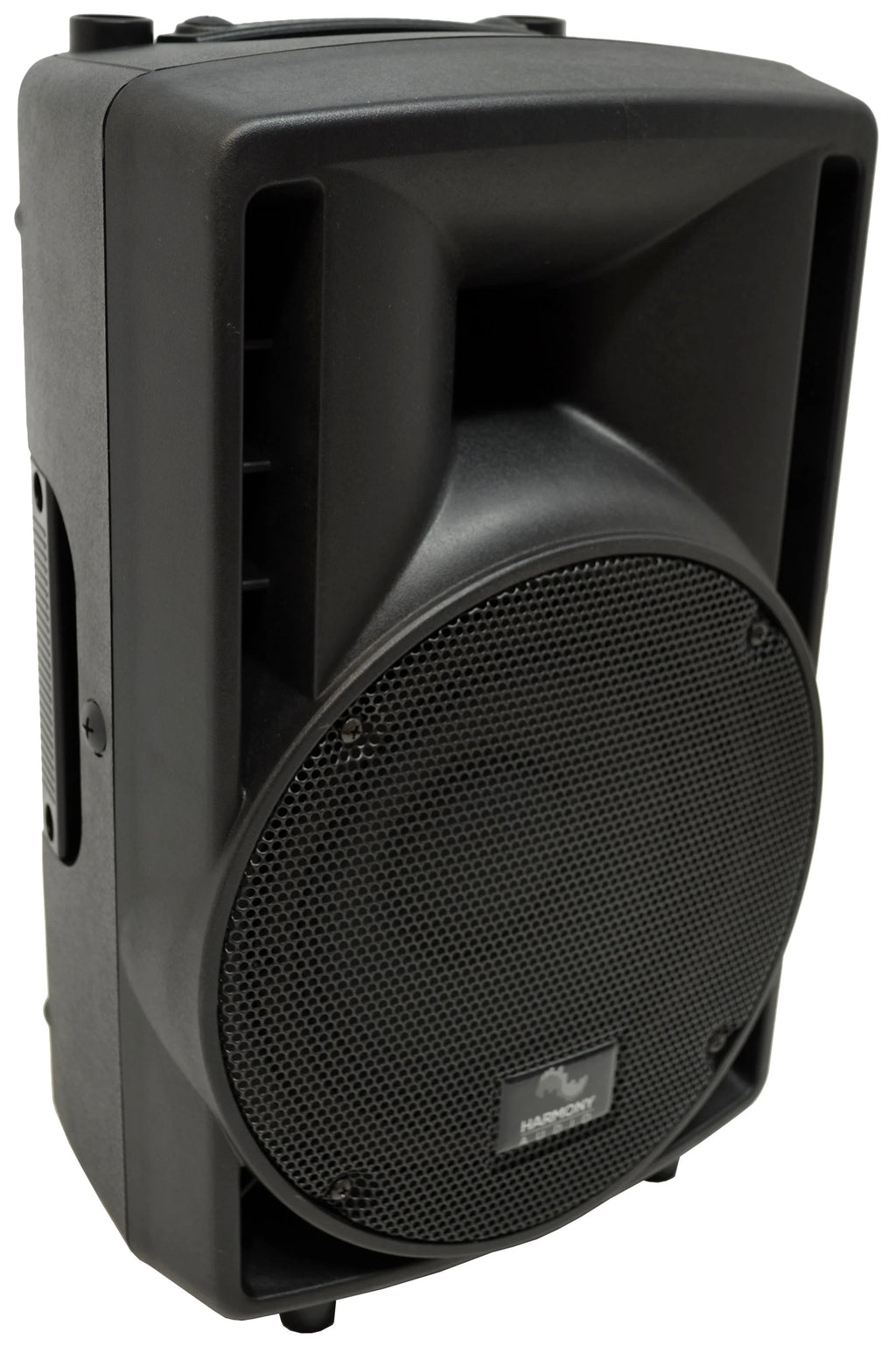 8" Pro DJ Powered 300W PA Speaker Pair with Tripod Stands & XLR Cables L785129