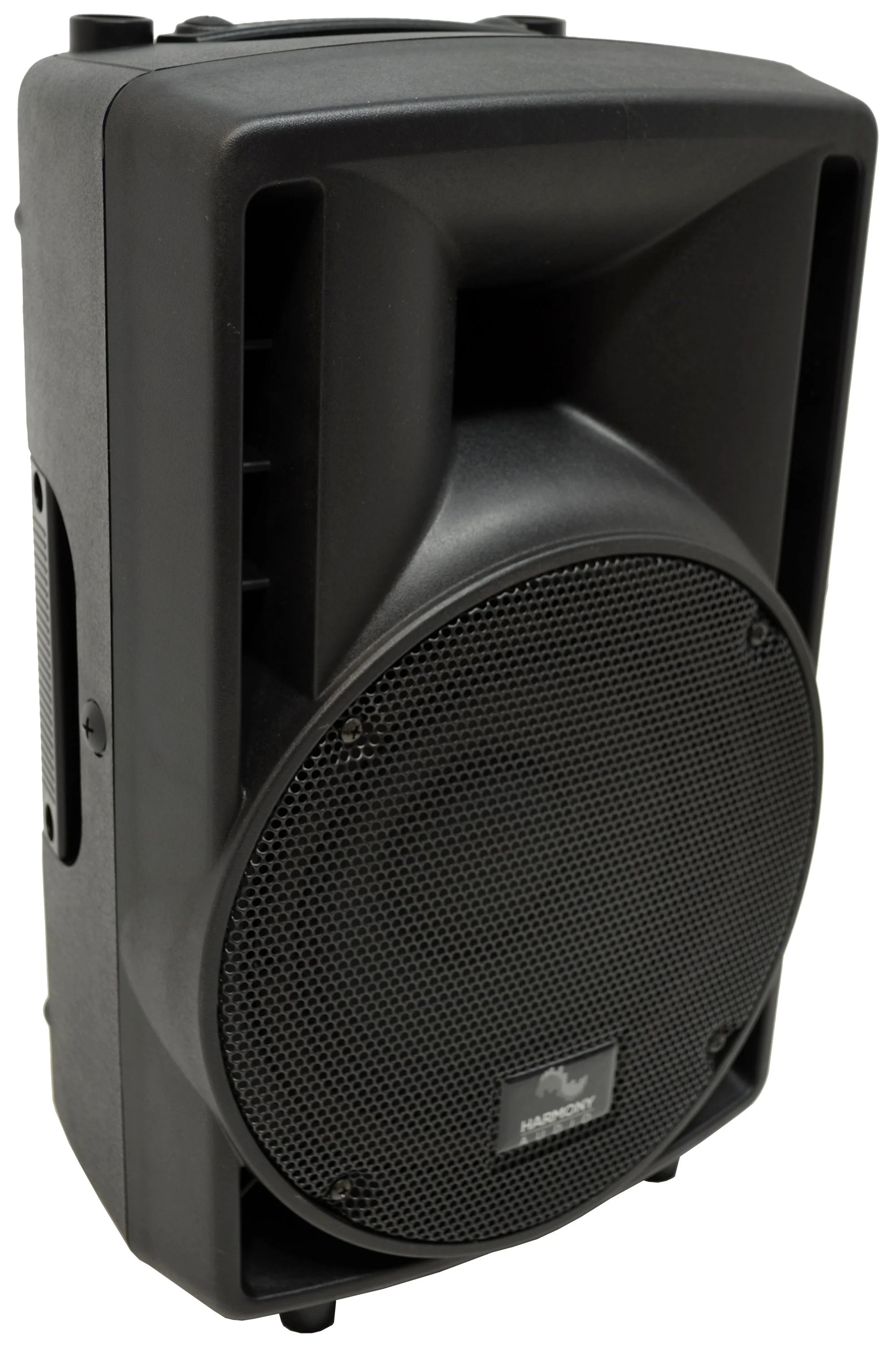 8" Pro DJ Powered 300W PA Speaker Pair with Tripod Stands & XLR Cables L785129